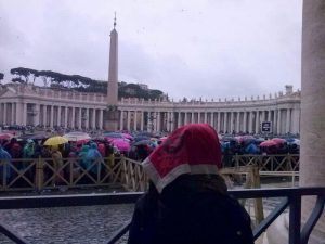 Postcomunión en el Vaticano