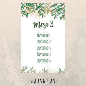 Seating plan